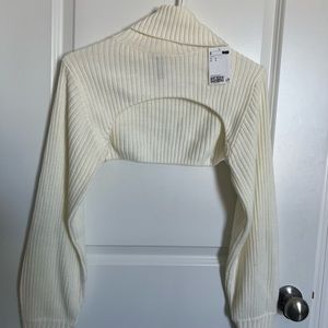 Cropped sweater